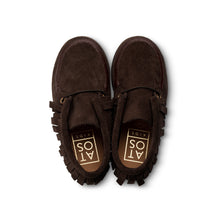 Cargar imagen en el visor de la galería, BOTA FLECOS MARRÓN CHOCOLATE