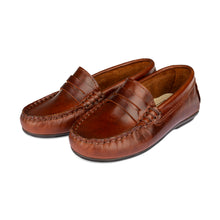Cargar imagen en el visor de la galería, MOCASÍN NIÑO CUERO ANTIFAZ
