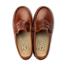 Cargar imagen en el visor de la galería, MOCASÍN NIÑO CUERO ANTIFAZ