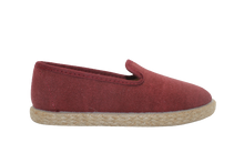 Cargar imagen en el visor de la galería, ALPARGATA SLIPPER LINO GRANATE